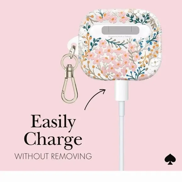 Kate Spade new york Protective Case for AirPods 3rd Generation-Floral - Picture 4 of 8